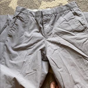 Flat front express pants